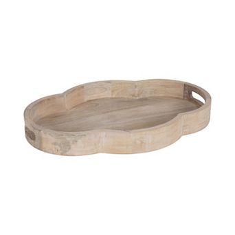 Winstead Scallop Decorative Tray 20x14