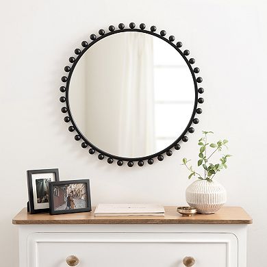 Beade Round Wall Mirror 28x28