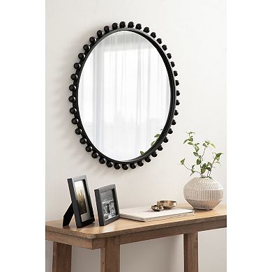 Beade Round Wall Mirror 28x28
