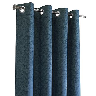 Bristol Room Darkening UV Protecion Grommet Curtain Panel for Windows
