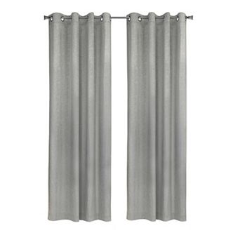 Bristol Room Darkening UV Protecion Grommet Curtain Panel for Windows