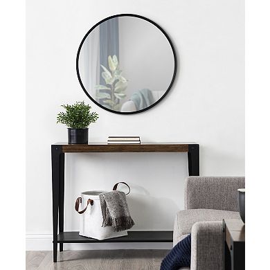 Caskill Round Framed Wall Mirror