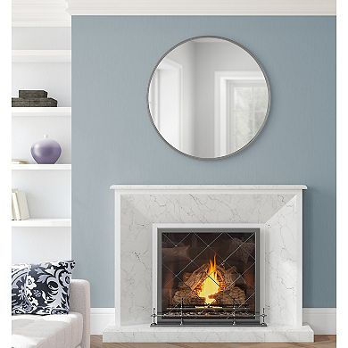 Caskill Round Framed Wall Mirror