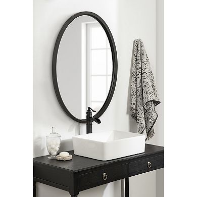 Hogan Oval Framed Mirror