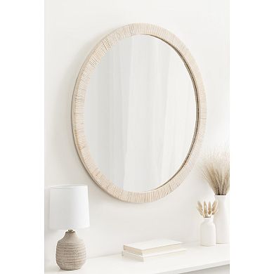 Rahfy Round Framed Wall Mirror