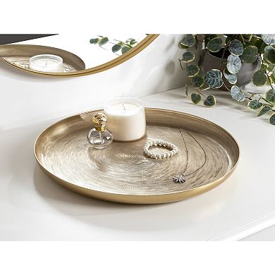 Stovring Round Metal Tray 17" Diameter
