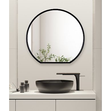 Caskill Flat Circle Wall Mirror 24x23