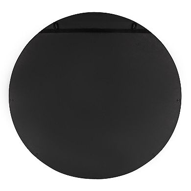 Keyleigh Round Metal Framed Wall Mirror