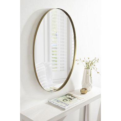 Rollo Oval Framed Wall Mirror