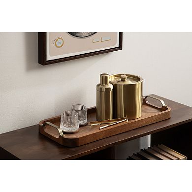 Farson Rectangle Tray with Handles 10x24