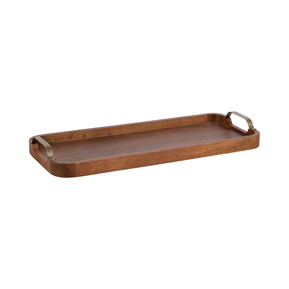 Farson Rectangle Tray with Handles 10x24