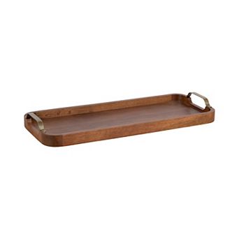 Farson Rectangle Tray with Handles 10x24
