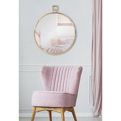 Tabb Round Framed Mirror
