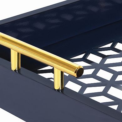 Caspen Rectangle Decorative Tray 12.25x16.5