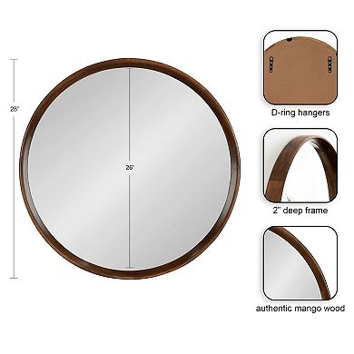 Prema Wood Framed Mirror