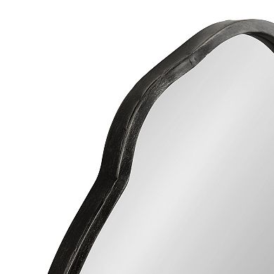 Magritte Scalloped Oval Wall Mirror