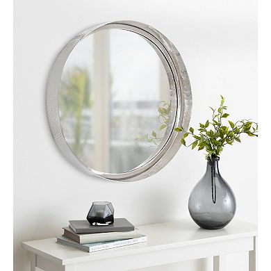 Samana Modern Round Mirror 24" Diameter