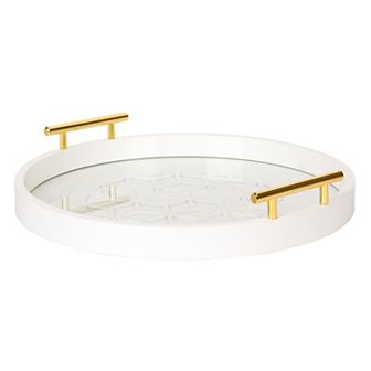 Caspen Round Decorative Tray