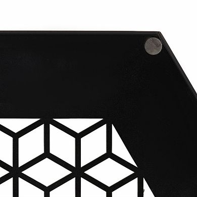 Caspen Hexagon Decorative Tray 18x18