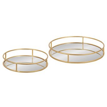 Felicia Round Nesting Trays 2 pc