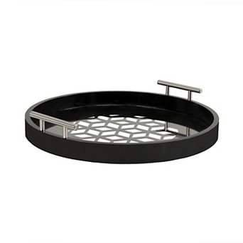 Caspen Round Decorative Tray