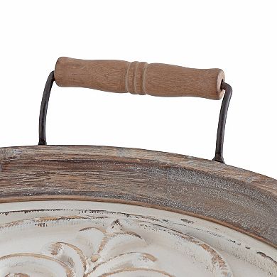Hillrose Wood Decorative Tray 21x18