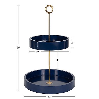 Lipton Tiered Decorative Tray 13x13x20