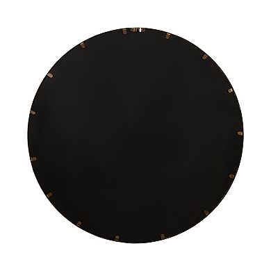 Angelis Overlaid Round Wall Mirror