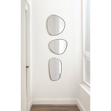 Rollo Metal Mirror Set of 3