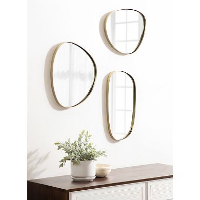Rollo Metal Mirror Set of 3