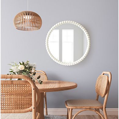 Bronte Decorative Wall Mirror Wood 28x28