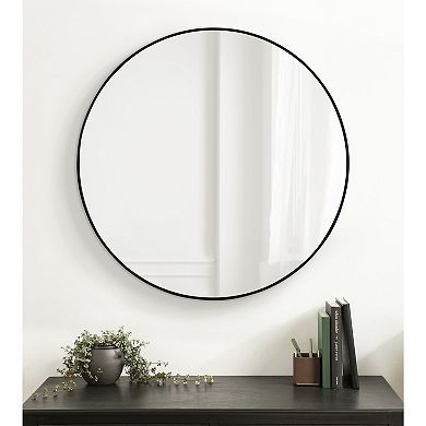 Zayda Metal Round Mirror