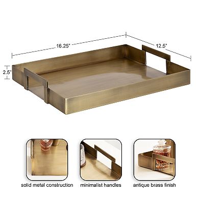 Myo Metal Rectangle Tray 17x13