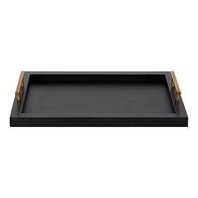 Halsey Wood Rectangle Decorative Tray 13x17