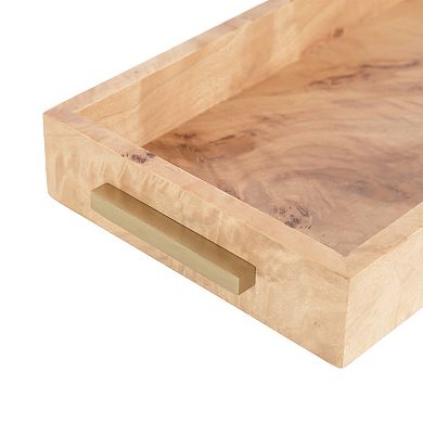 Burlock Rectangle Tray with Handles