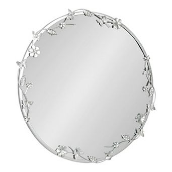 Rosella Floral Wall Mirror Metal