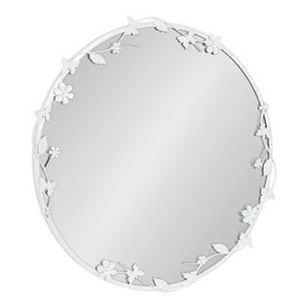 Rosella Floral Wall Mirror Metal