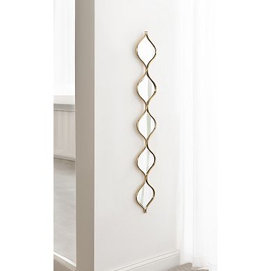 Loxi Teardrop Panel Wall Mirror