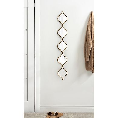 Loxi Teardrop Panel Wall Mirror