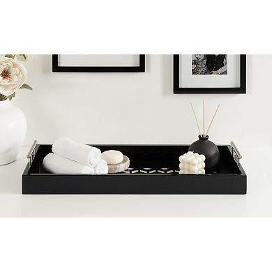 Caspen Rectangle Decorative Tray 10x24