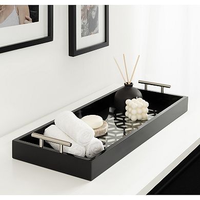 Caspen Rectangle Decorative Tray 10x24