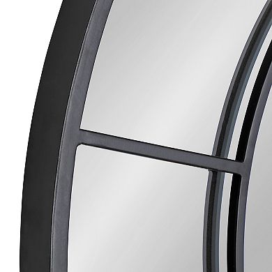 Kavenna Round Metal Framed Wall Mirror