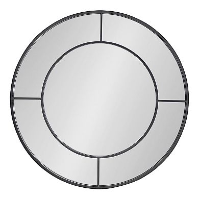 Kavenna Round Metal Framed Wall Mirror