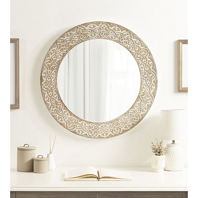 Engrahm Framed Mirror 26" Diameter