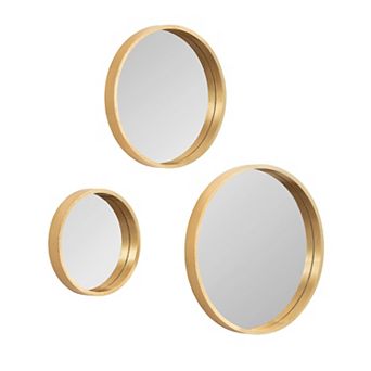 Travis Round Wall Mirror Set