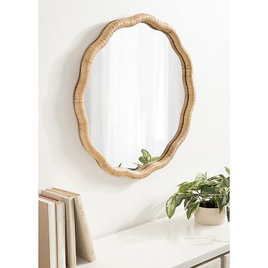 Rahfy Scallop Framed Wall Mirror