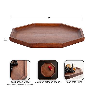 Thorpe Octagon Serving Tray 16x16
