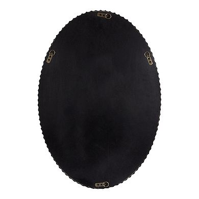 Elmora Fluted Oval Wall Mirror