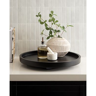 Halsey Round Lazy Susan Tray 18x18