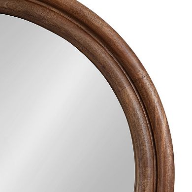 Oman Ribbed Round Mirror